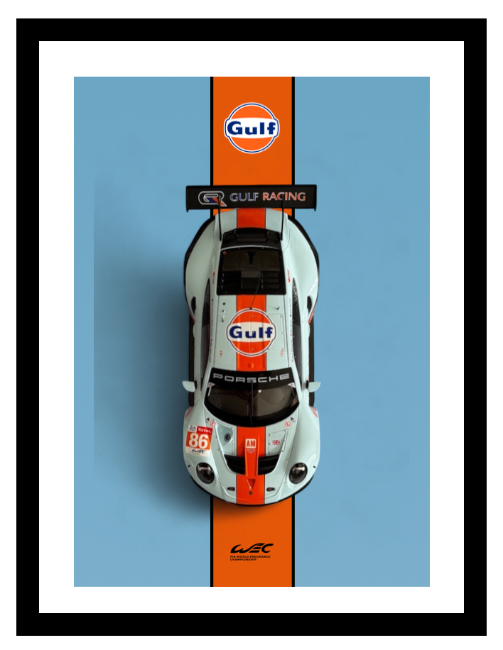 PORSCHE 911 RSR GULF 1:18