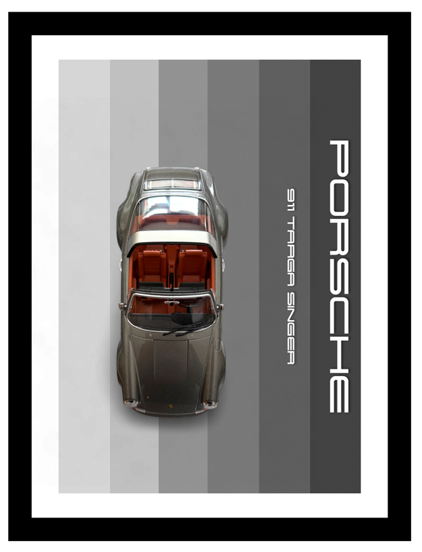 PORSCHE 911 TARGA SINGER 1:18