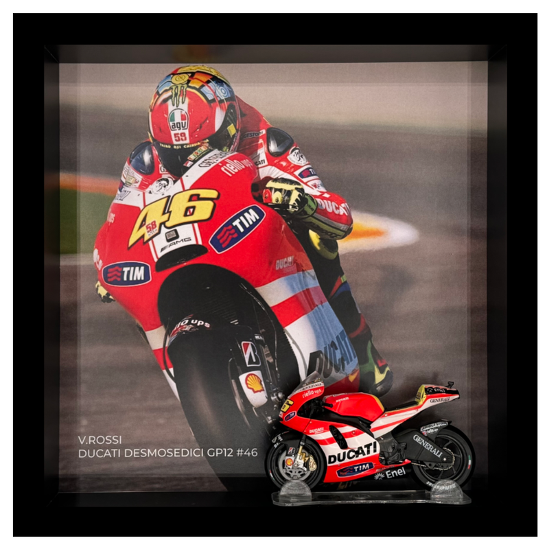 DUCATI DESMOSEDICI V.ROSSI GP12 #46 1:18