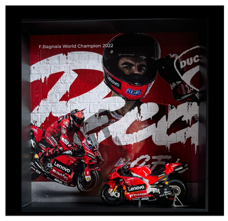 DUCATI DESMOSEDICI F.BAGNAIA #63 WORD CHAMPION 2022 1:18