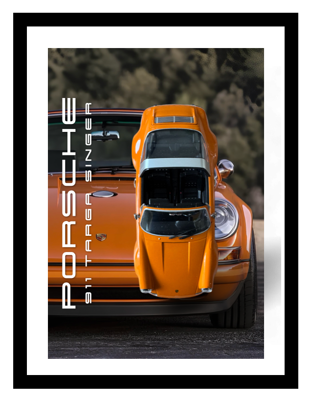 PORSCHE 911 TARGA SINGER 1:18