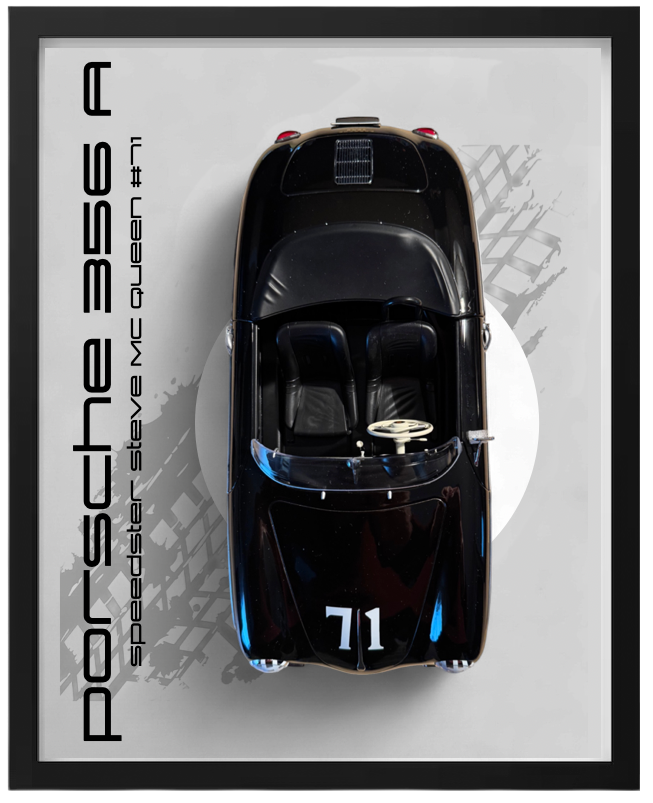PORSCHE 356 STEVE MC QUEEN #71 1:12
