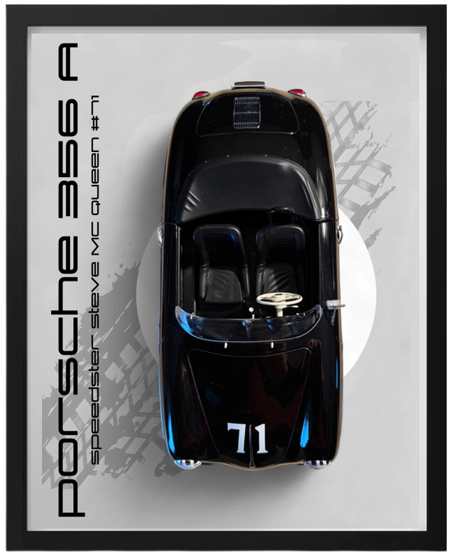 PORSCHE 356 STEVE MC QUEEN #71 1:12