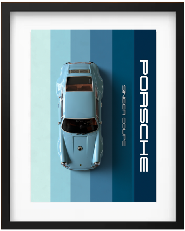 PORSCHE 911 TARGA SINGER 1:18