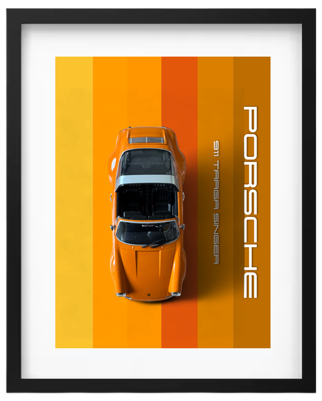 PORSCHE 911 TARGA SINGER 1:18