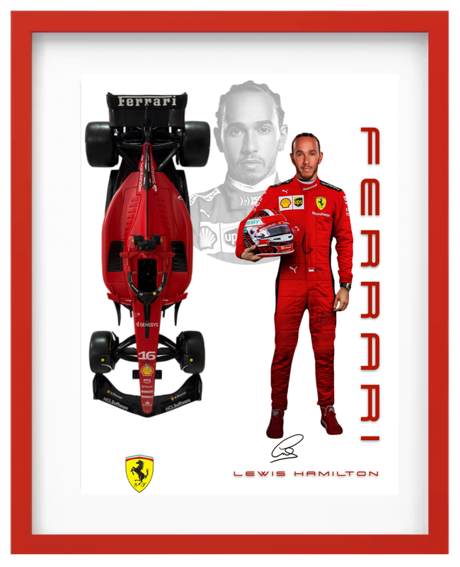 F1 FERRARI LEWIS HAMILTON 2025 1:18