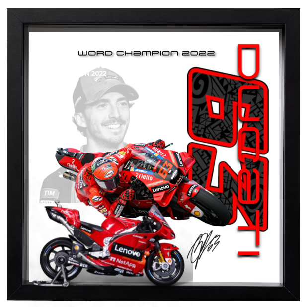 DUCATI DESMOSEDICI F. BAGNANIA # 63 WORD CHAMPION 2023 1:18