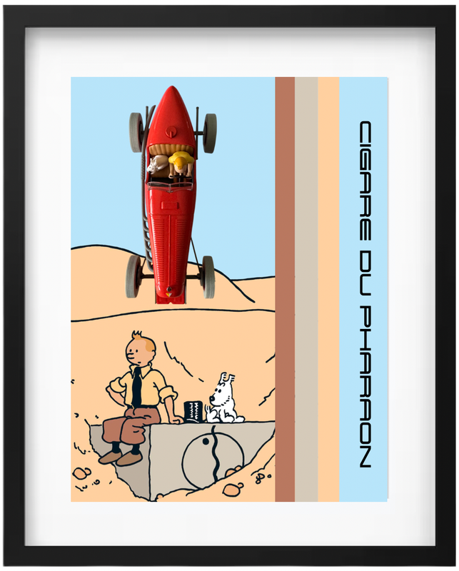 TINTIN LES CIGARES DU PHARAON 1:24