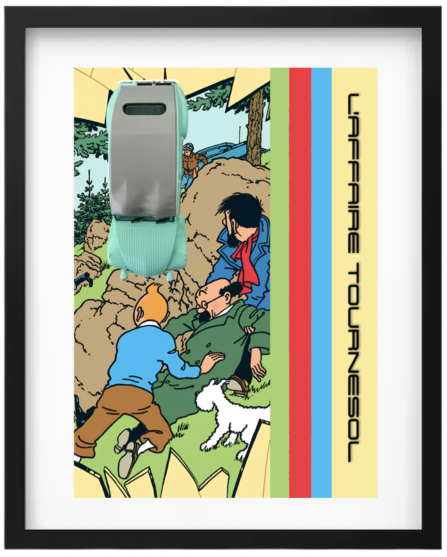 TINTIN L&#39;AFFAIRE TOURNESOL  1:24