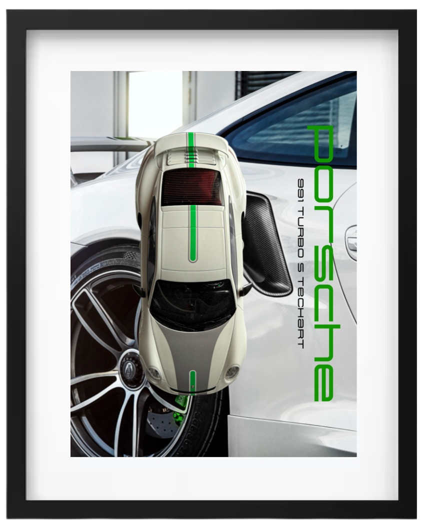 PORSCHE 911 TURBO TECHART 1:18