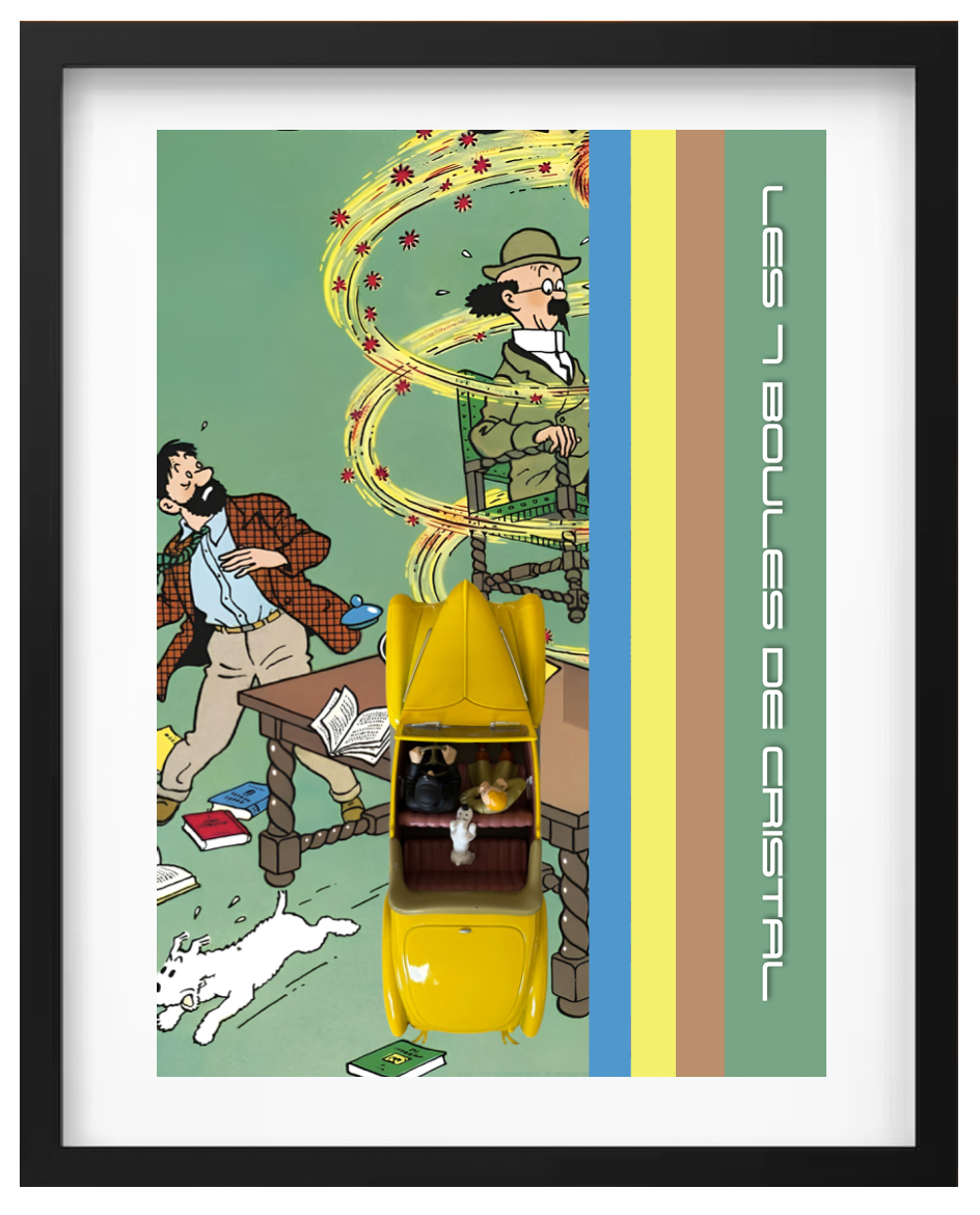 TINTIN LES 7 BOULES DE CRISTAL