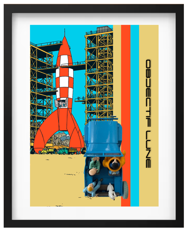 TINTIN OBJECTIF LUNE