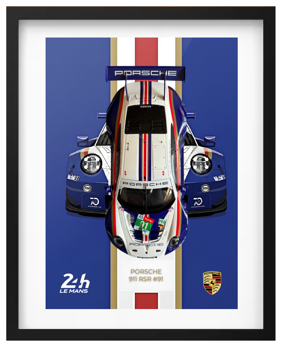PORSCHE 911 RSR #ç&amp; 24H LE MANS  2018 1:18