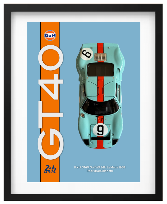 FORD GT 40 24H LE MANS 1968 1:18