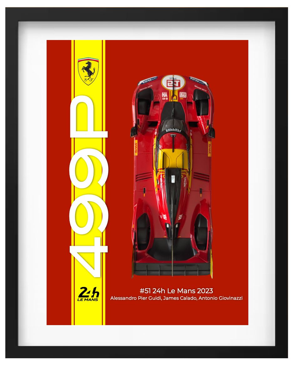 FERRARI 499 P 24H LE MANS 1:18