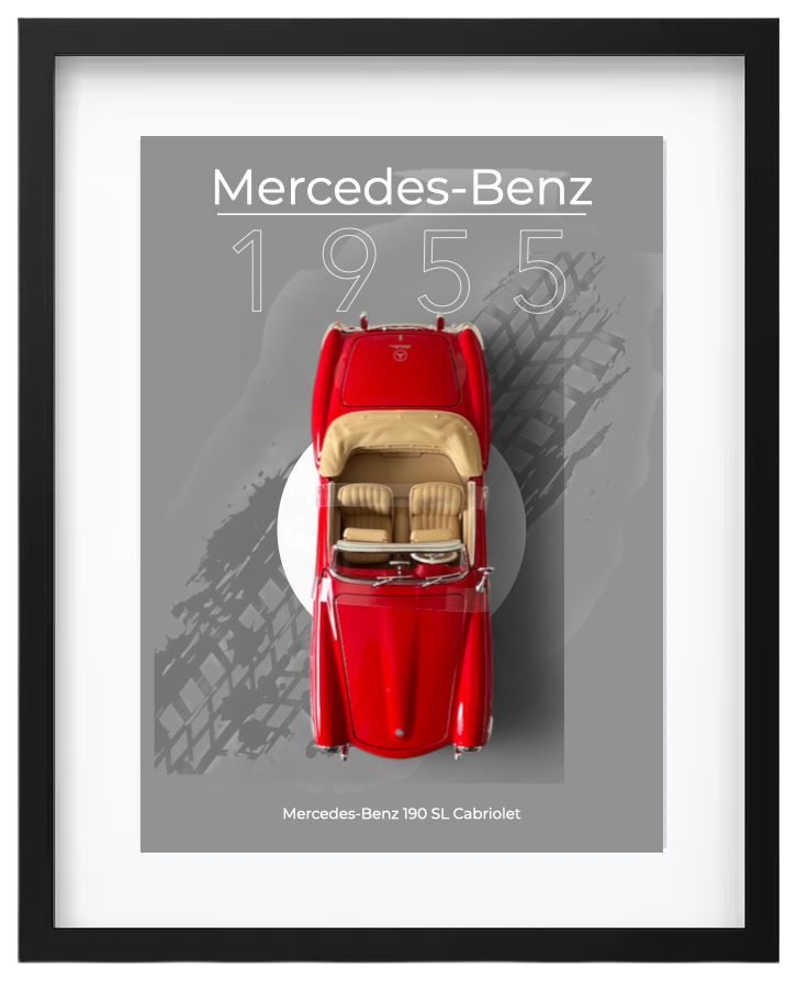 MERCEDES 190 SL 1:18