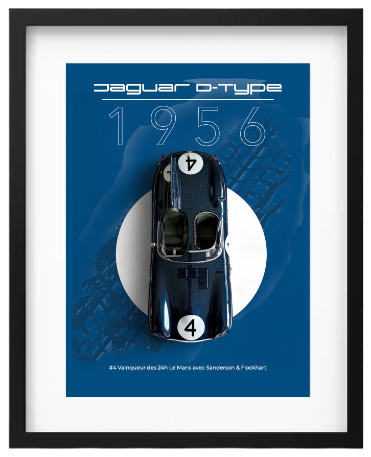 JAGUAR D TYPE 1:18