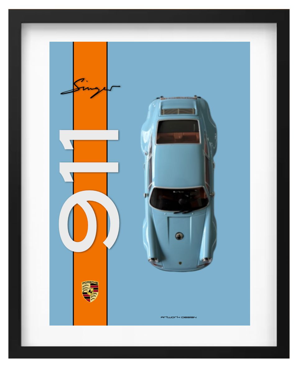 PORSCHE 911 SINGER 1:18