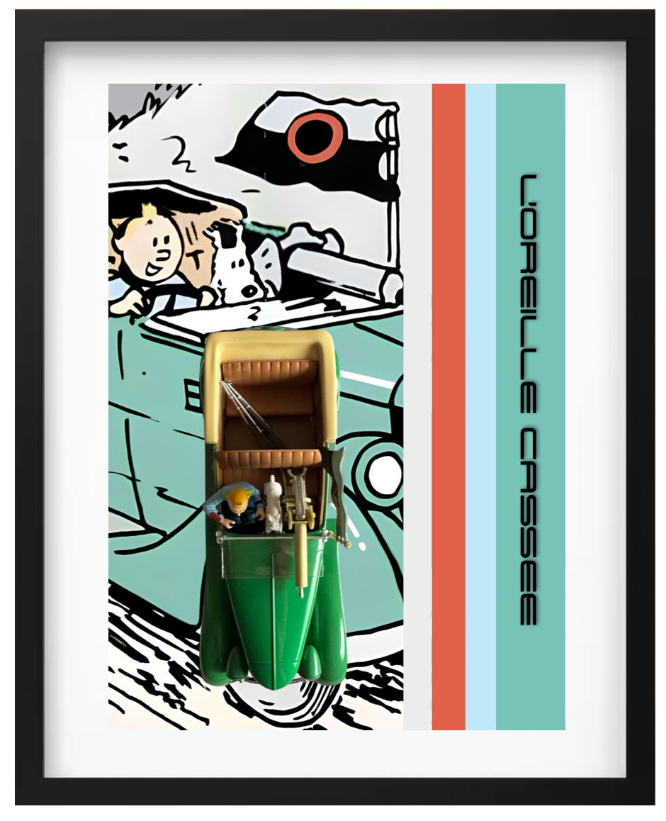 TINTIN L&#39;OREILLE CASSE  1:24