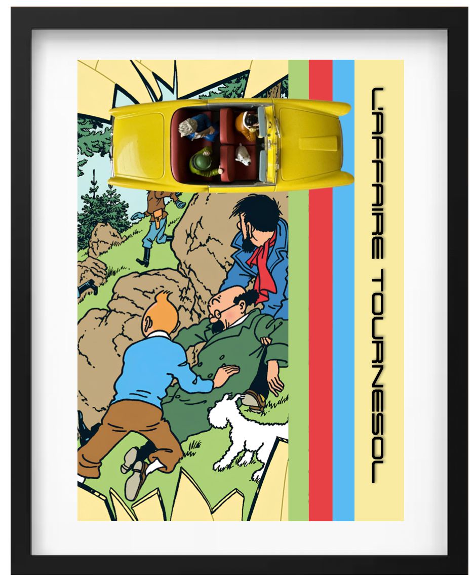 TINTIN L&#39;AFFAIRE TOURNESOL  1:24