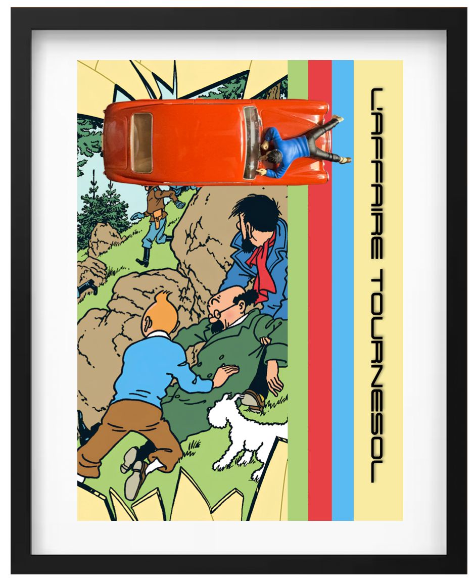 TINTIN L&#39;AFFAIRE TOURNESOL  1:24
