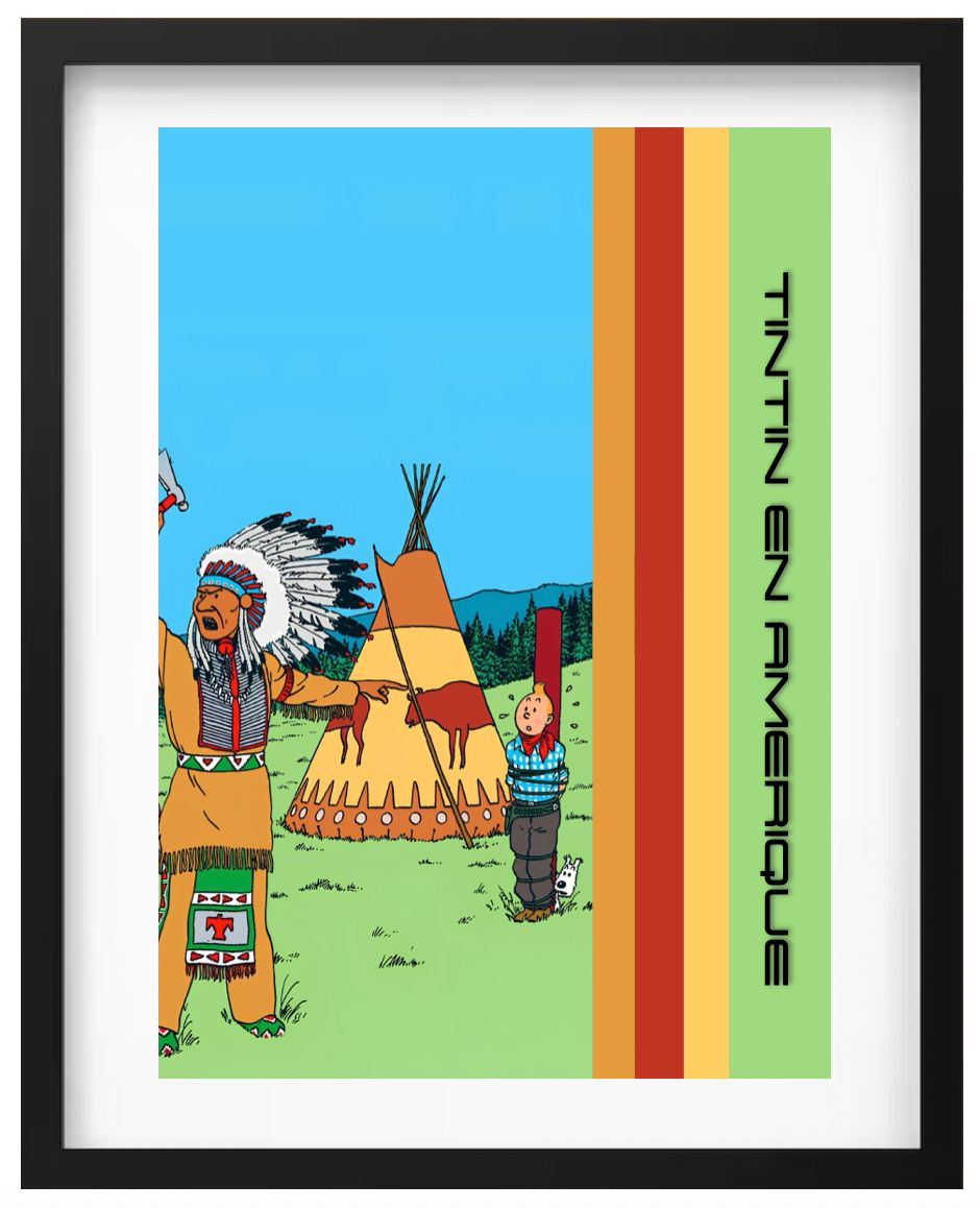 TINTIN EN AMERIQUE 1:24