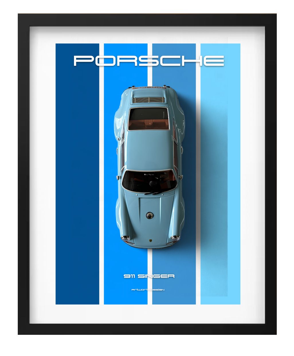 PORSCHE 911 SINGER  1:18