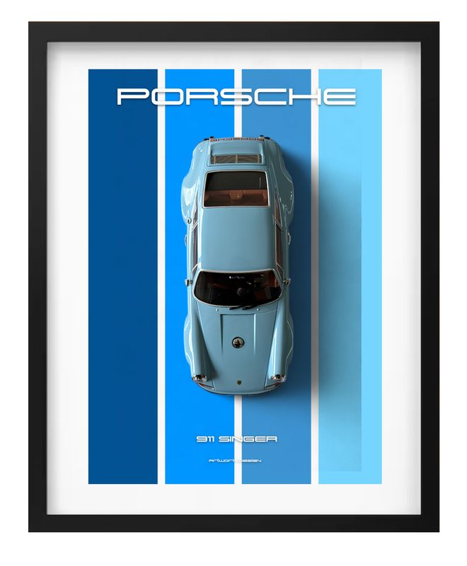 PORSCHE 911 SINGER  1:18