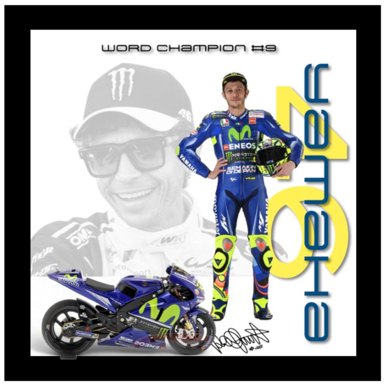 YAHAMA YZR-M1 #46 V.ROSSI 2015 1:18