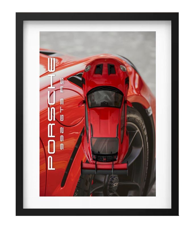 PORSCHE 992 GT3 RS 1:18