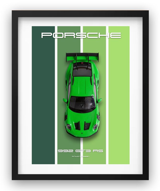 PORSCHE 992 GT3 RS 1:18