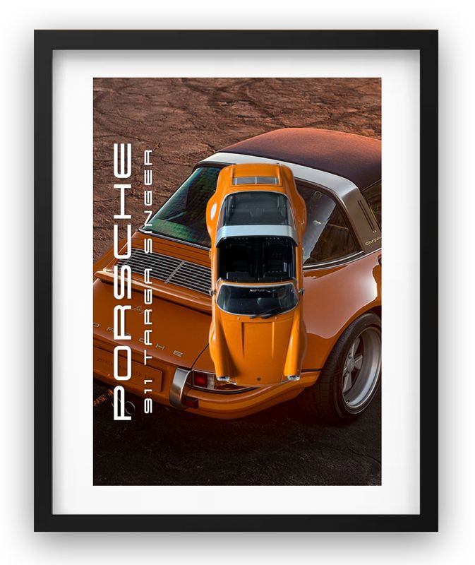 PORSCHE 911 TARGA SINGER 1:18