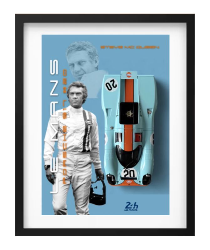 PORSCHE 917 GULF #20 LE MANS  1:18