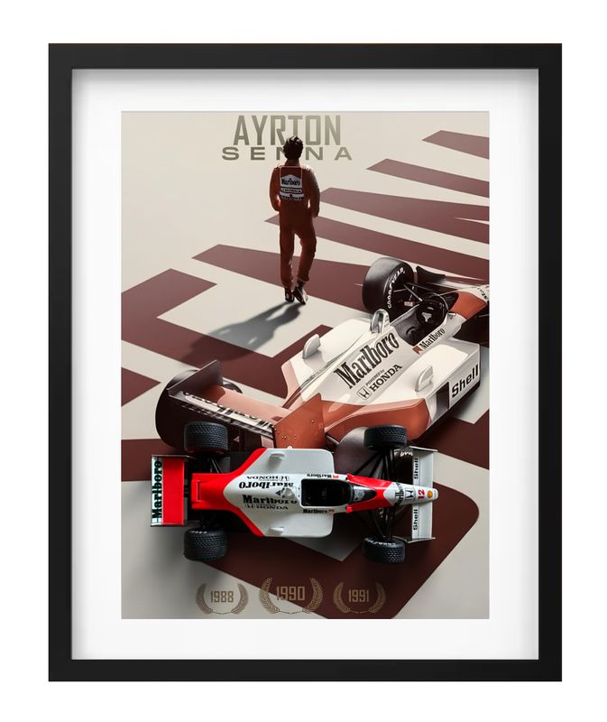 F1 MC LAREN SENNA  1:24