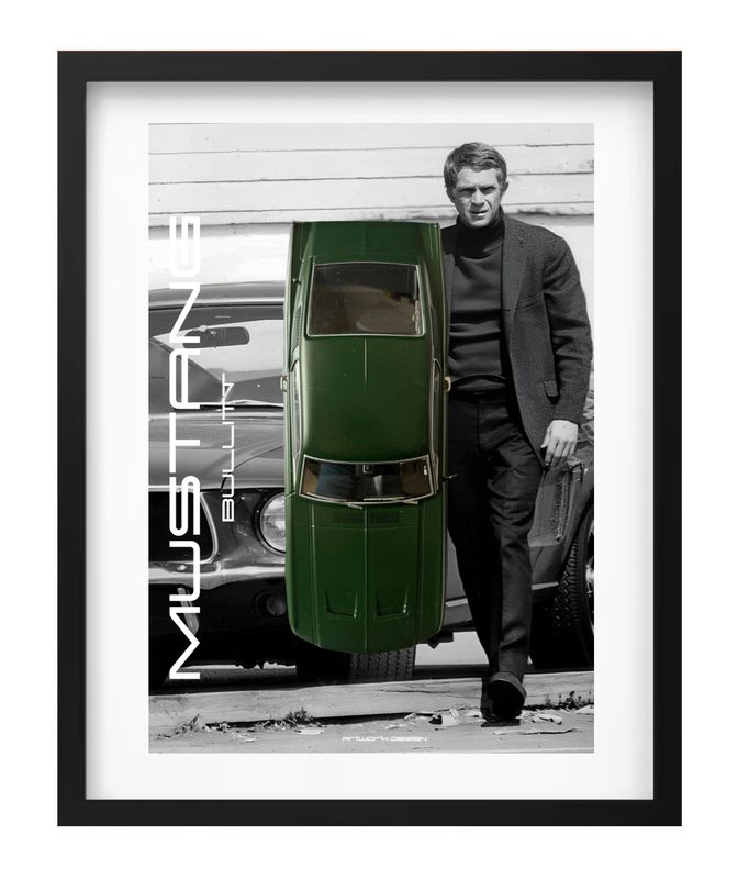 MUSTANG "BULITT STEVE MC QUEEN" 1:18