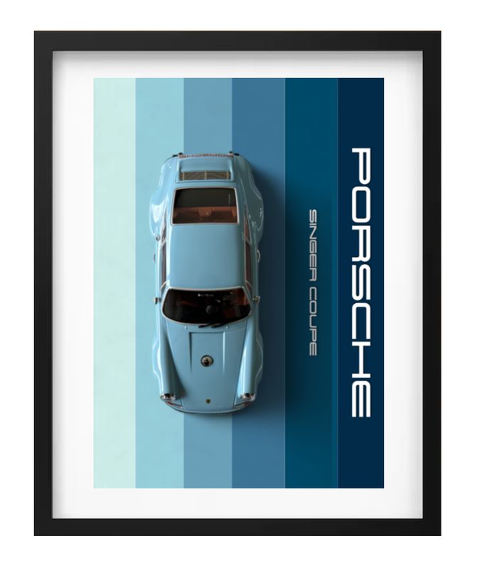 PORSCHE 911 TARGA SINGER 1:18