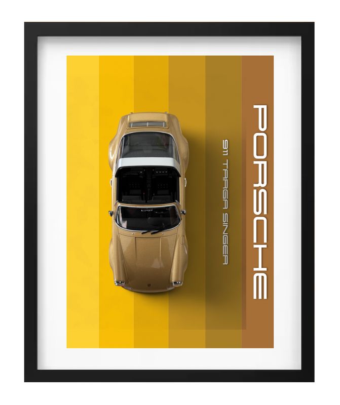 PORSCHE 911 TARGA SINGER 1:18