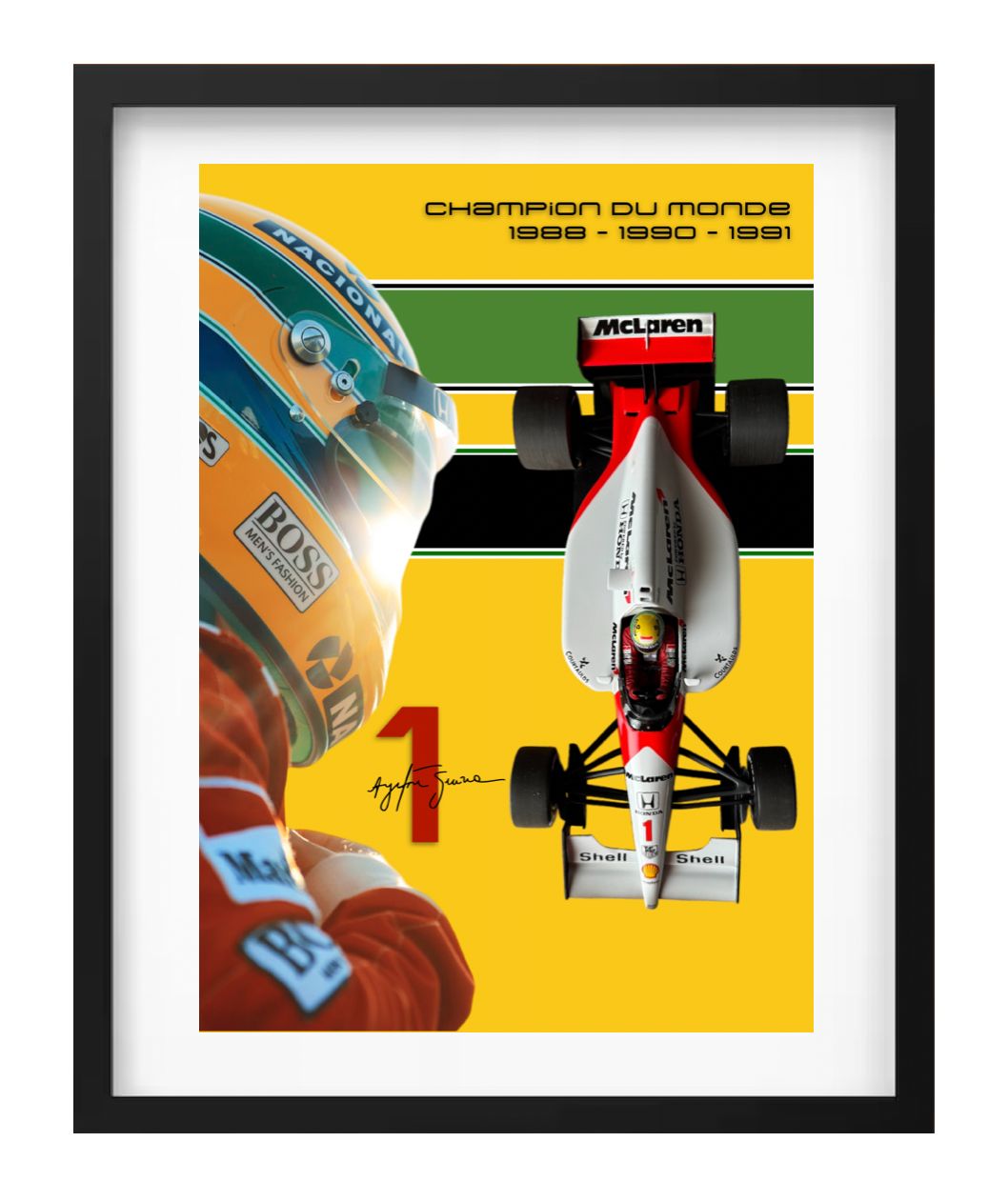 F1 MC LAREN AYRTON SENNA 1:18
