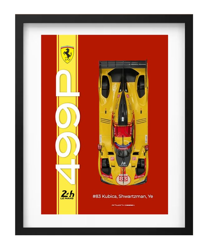 FERRARI 499P 24H LEMANS (2) 1:18