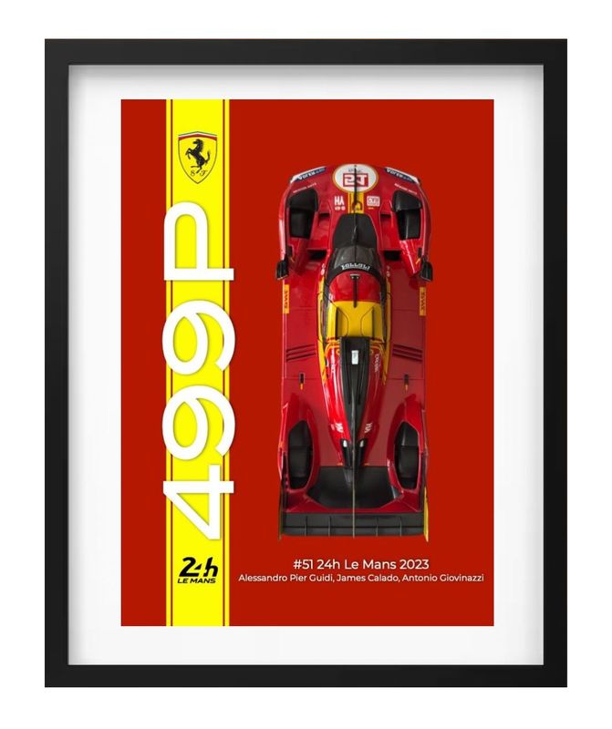 FERRARI 499P 24H LEMANS (2) 1:18