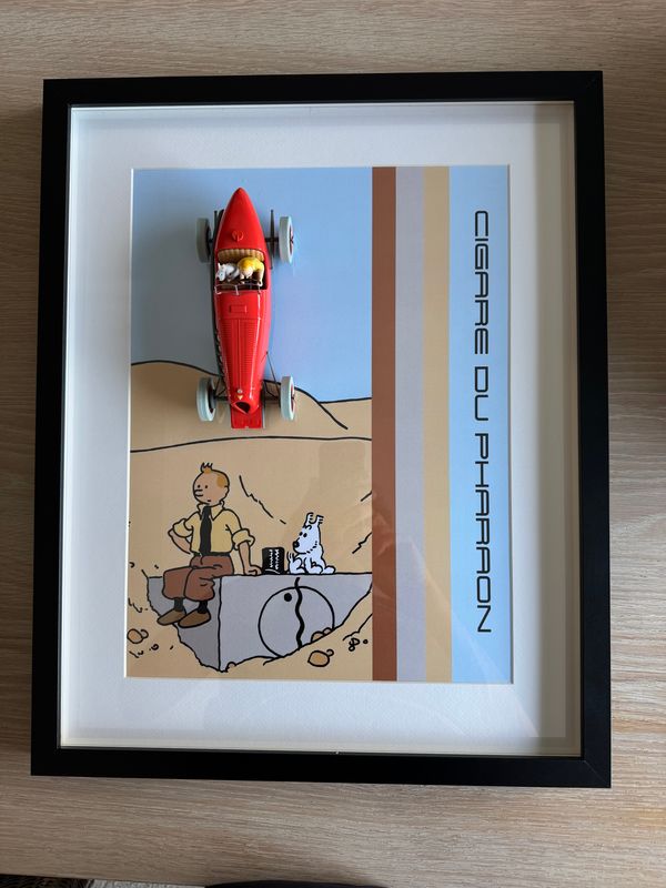 TINTIN LES CIGARES DU PHARAON 1:24