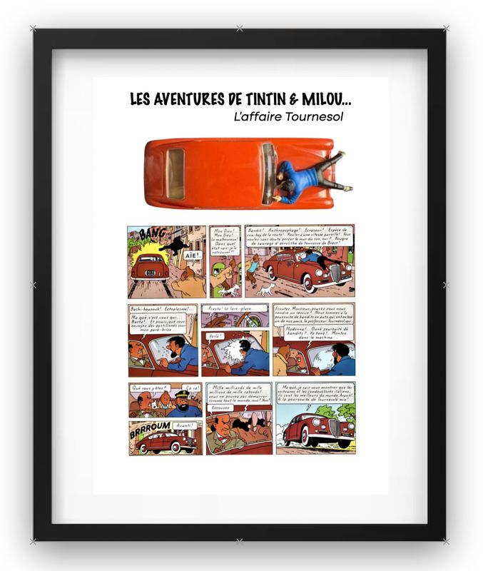 TINTIN L'AFFAIRE TOURNESOL 1:24