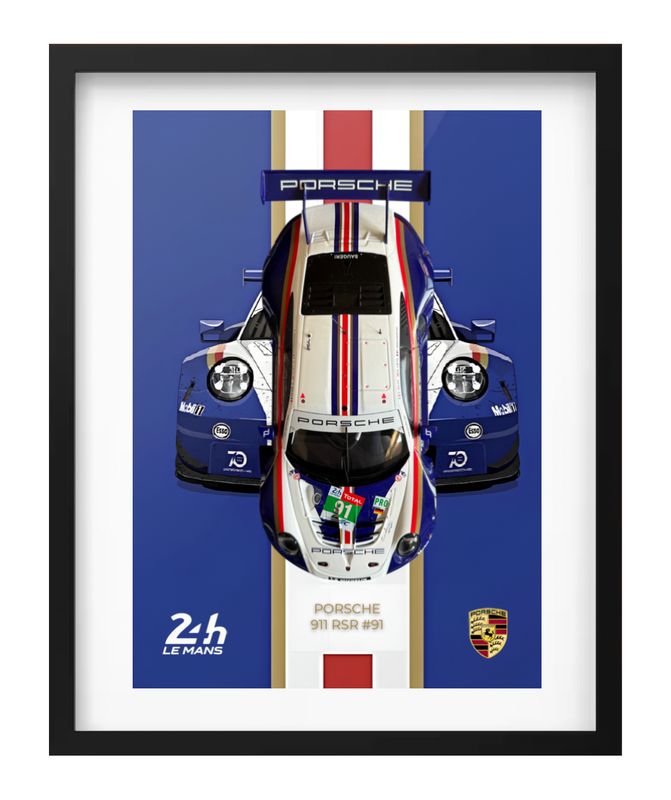 PORSCHE 911 RSR #91 24H LE MANS  2018 1:18