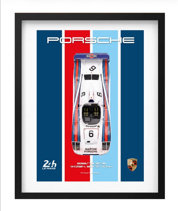 PORSCHE 936/78 #6 24H LE MANS 1978 1:18