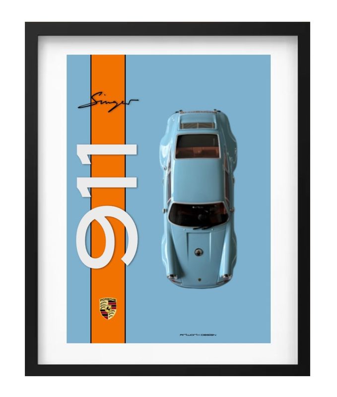 PORSCHE 911 SINGER 1:18