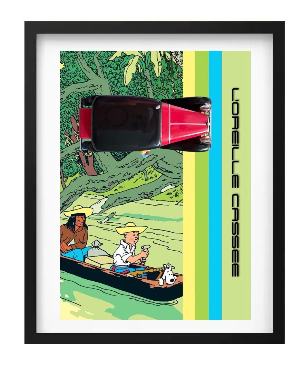 TINTIN L'OREILLE CASSEE 1:24