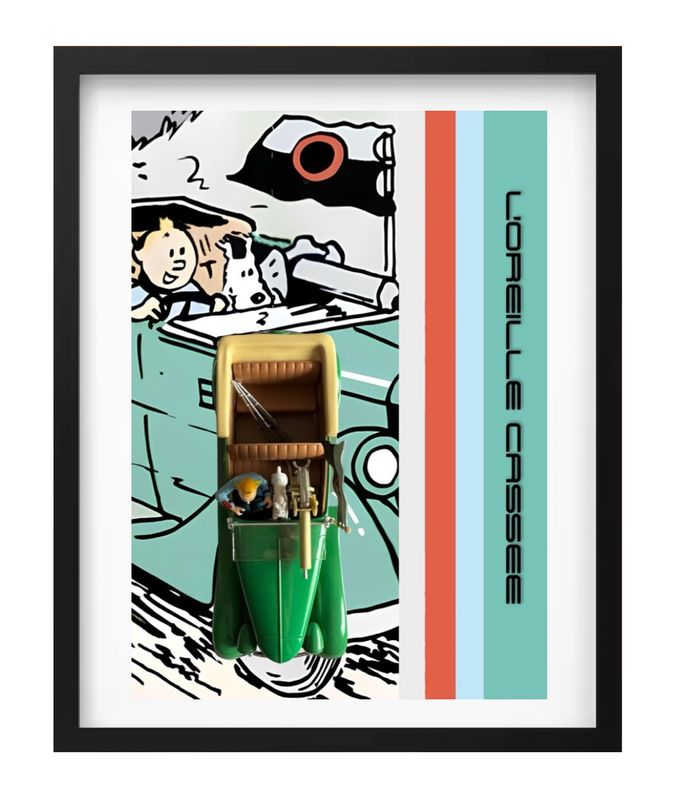 TINTIN L'OREILLE CASSE 1:24