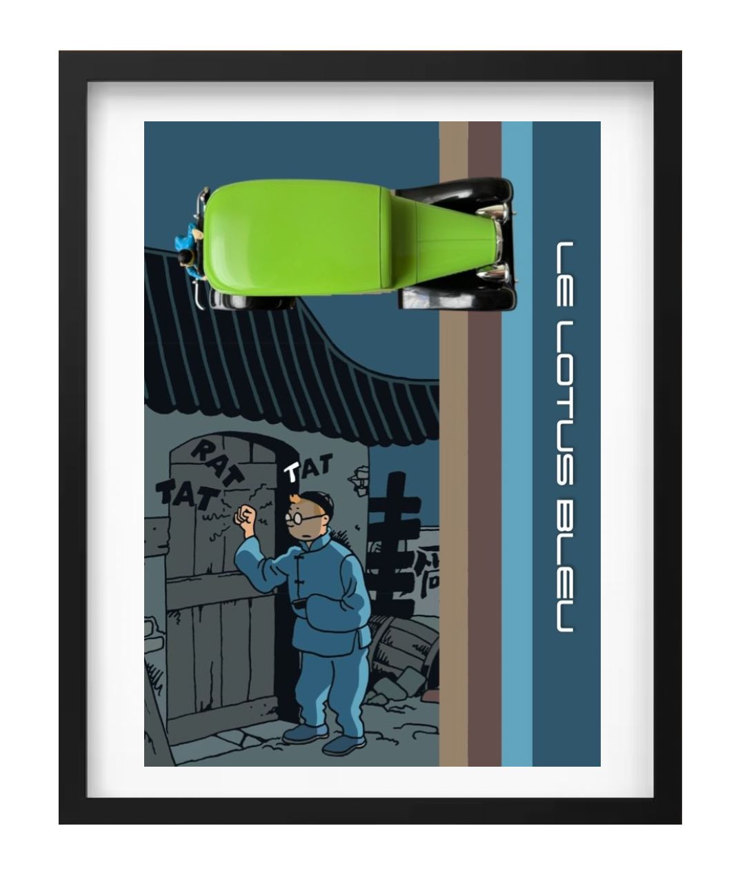 TINTIN LOTUS BLEU 1:24