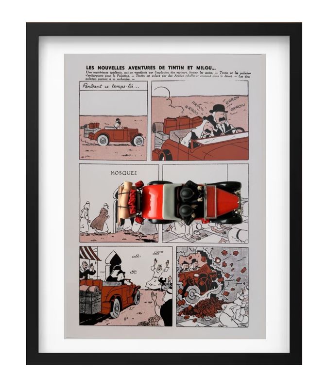 TINTIN AU PAYS DE L'OR NOIR 1:24