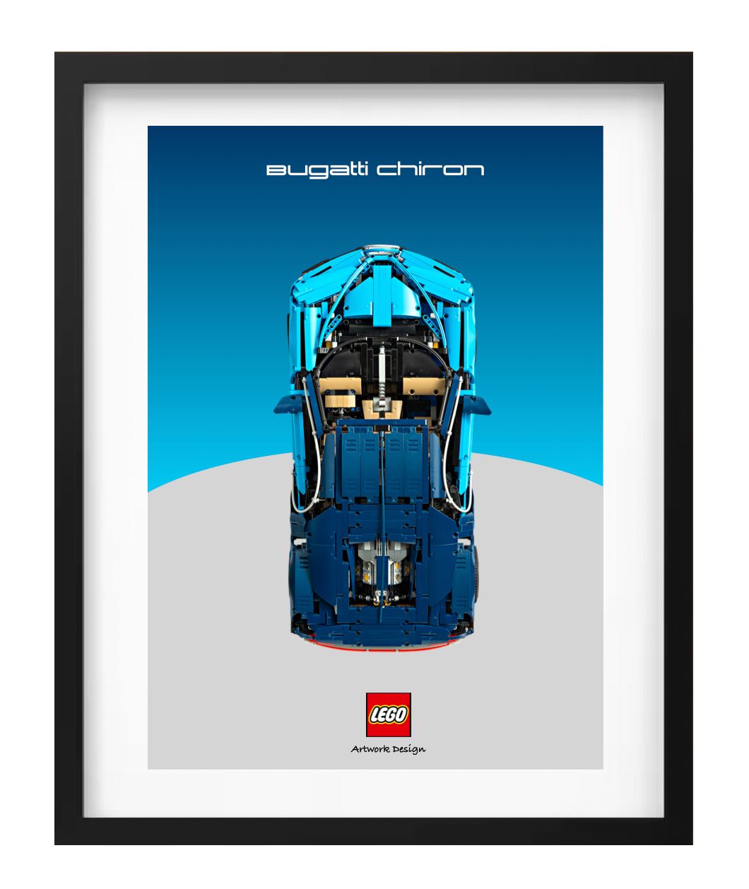Lego Bugatti 50x70